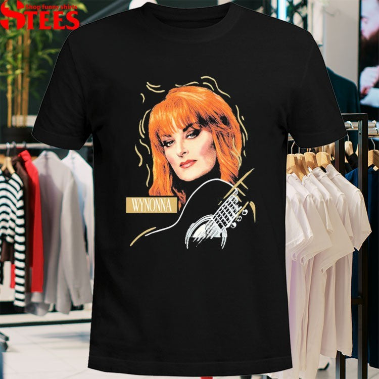 Wynonna Judd Guitar Photo T-Shirt