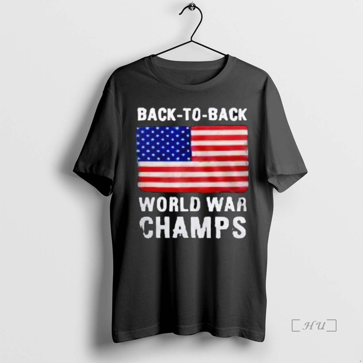 Officials Back To Back World War Champs Usa Flag