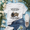 Old Man Military Dioramas Hobbyist Sixty Birthday Shirt