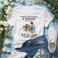 Older Woman Lego Building Hobbyist Eighty Birthday Shirt