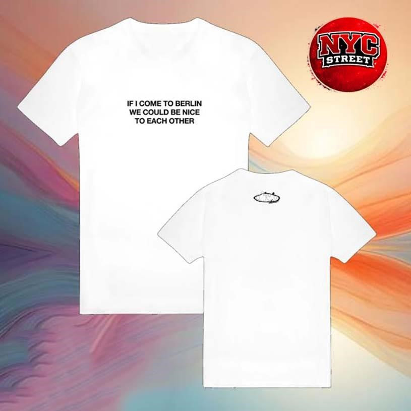 Olivia Dean Nice To Each Other Berlin Two Sided Shirt Unisex