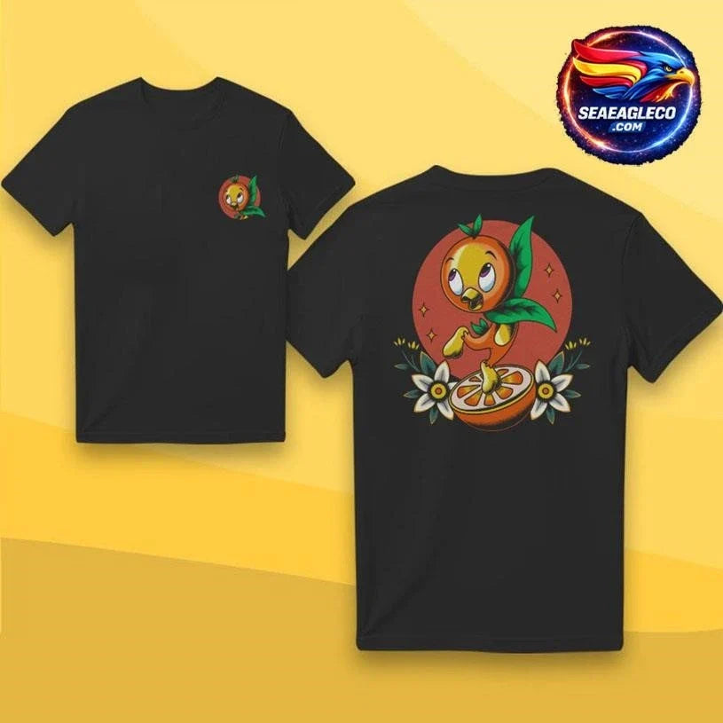 Only Hope Supply Orange Bird Two Sided Shirt Unisex