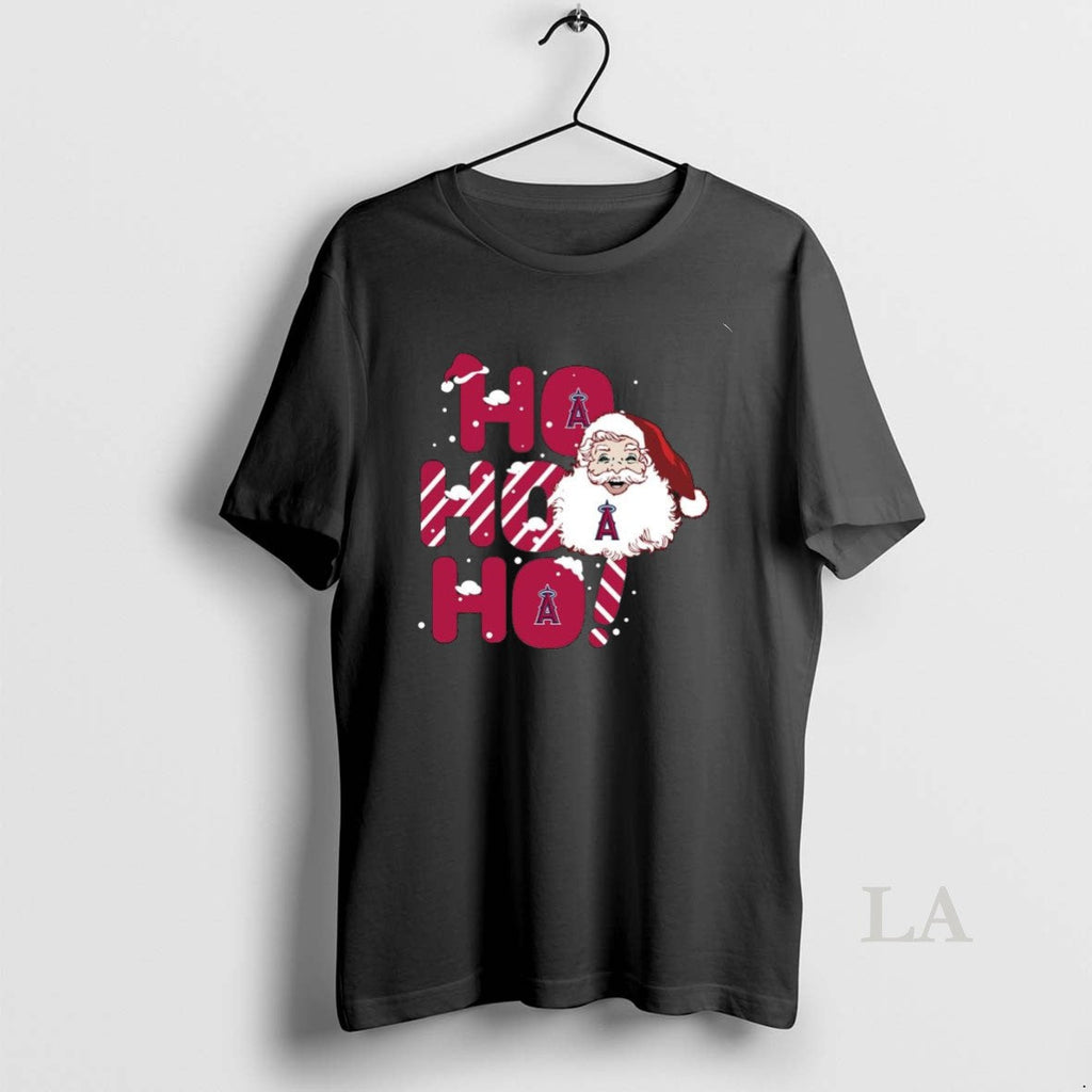 Original 2025 Los Angeles Angels Christmas Santa Ho Ho Ho