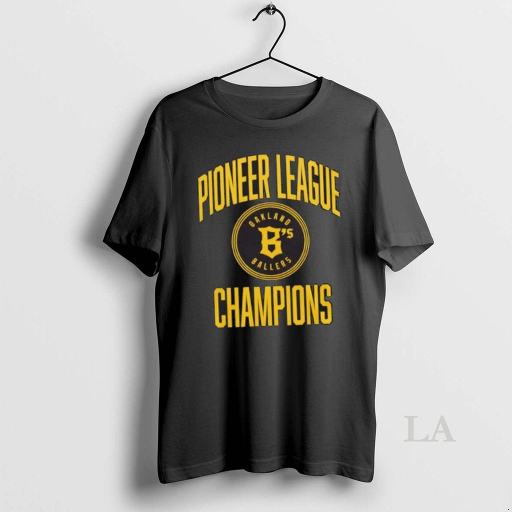 Original 2025 Pioneer League Champions Oakland Ballers Baseball All Players 2 Sided