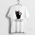 Original A Little Black Cat Goes With Everything