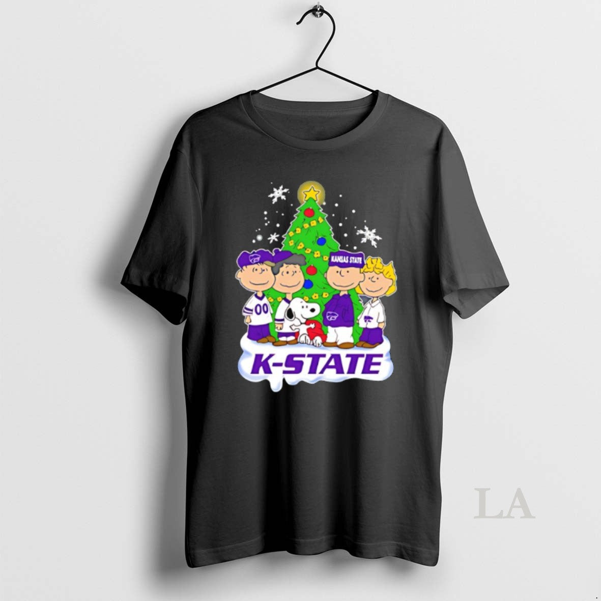 Original Peanuts Characters X Kansas State Wildcats Chrismas
