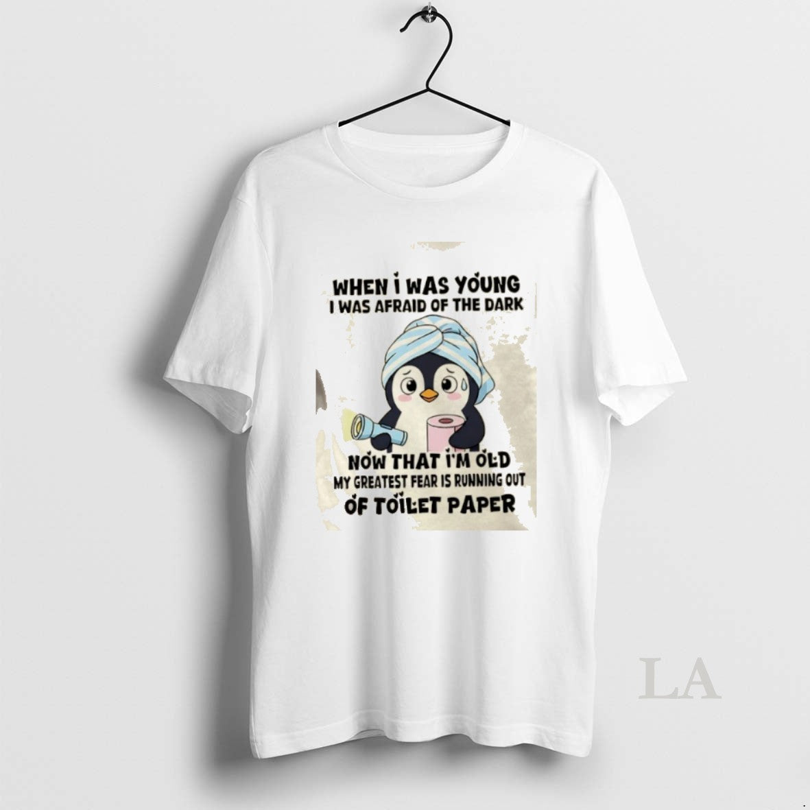 Original Penguin When I Was Young I Was Afraid Of The Dark Now That Im