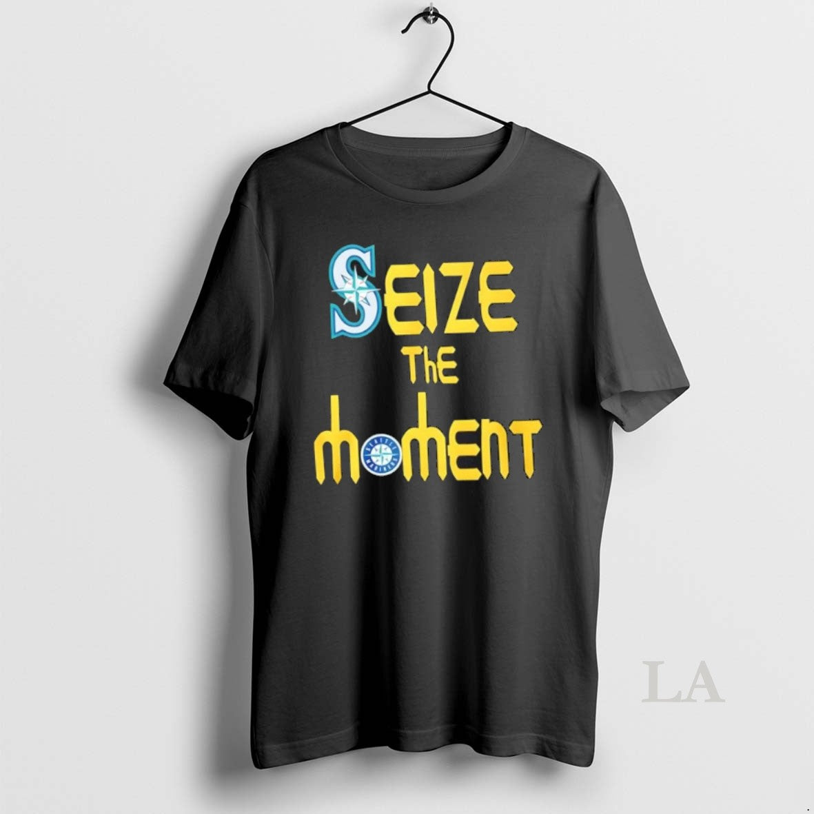 Original Seize The Moment Seattle Mariners Baseball Logo