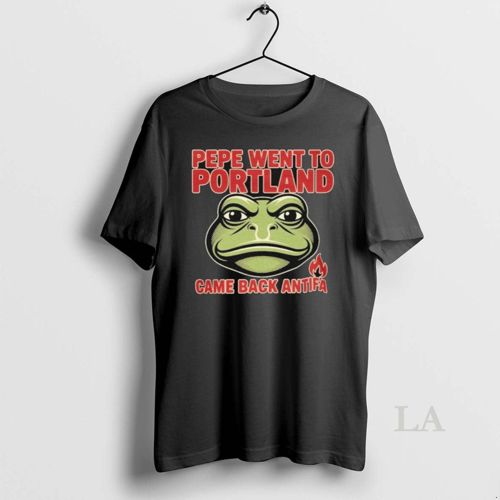 Original Pepe Went To Portland Game Back Antifa