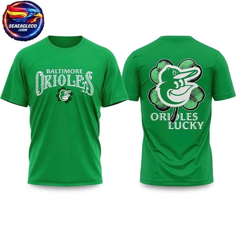 Orioles 2026 St. Patrick’s Day Two Sided Shirt Unisex