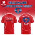 Philadelphia Phillies Healthcare Appreciation Night 2026 Celebrate Two Sided Shirt Unisex