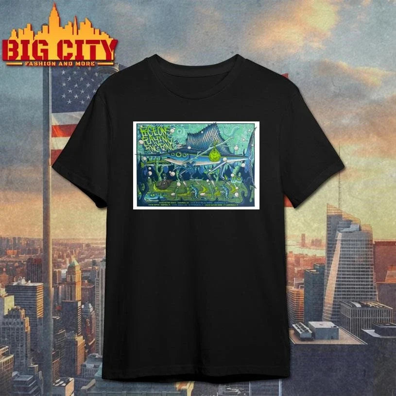 Pigeons Playing Ping Pong Southeast 2026 Run Shows Poster Shirt Unisex