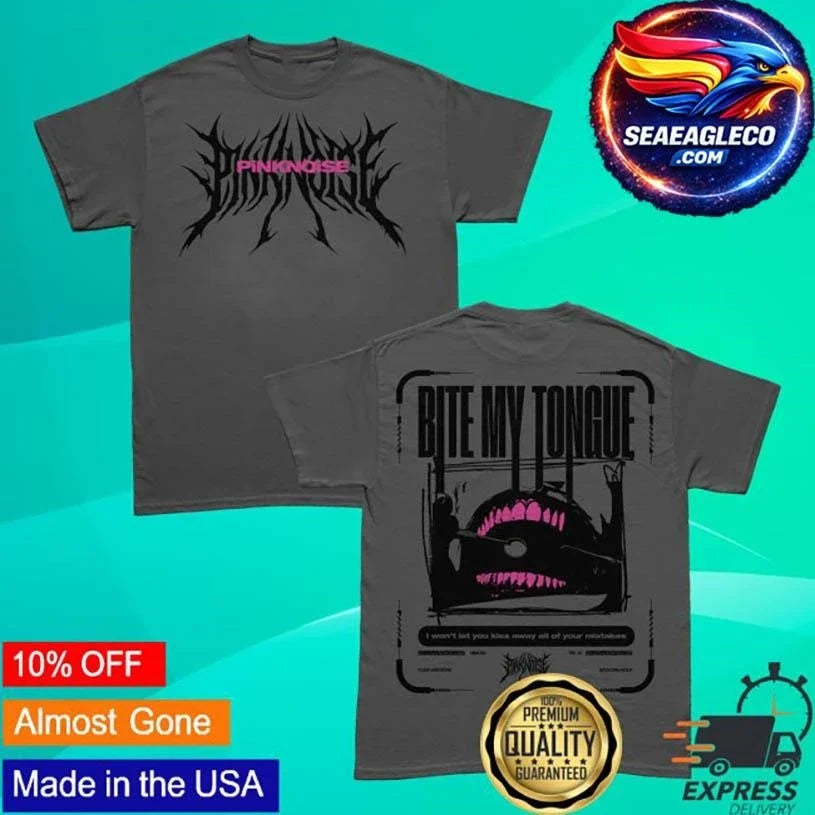 Pinknoise Bite My Tongue Two Sided Shirt Unisex