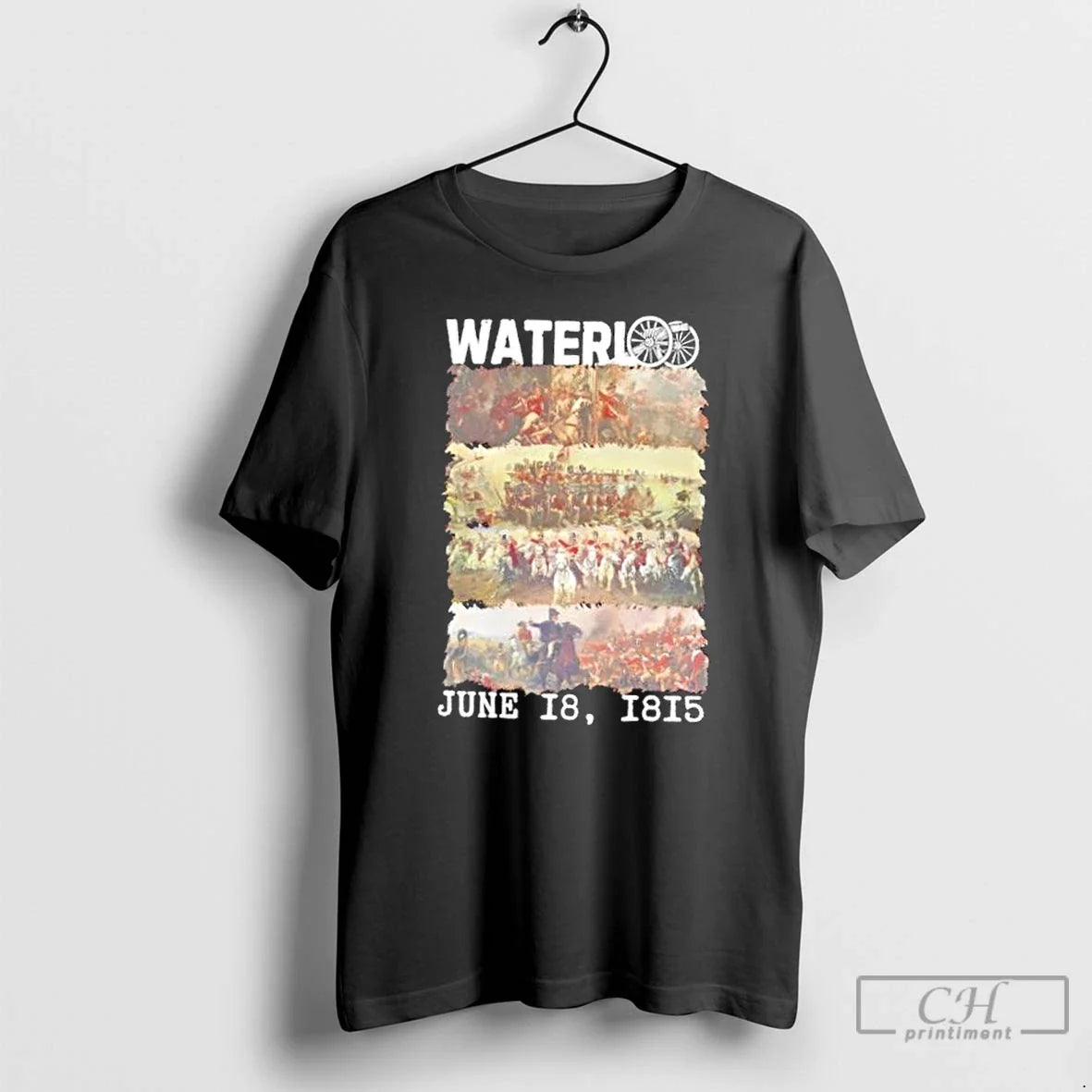 Premium Battle Of Waterloo 1815 June 1815 T Shirts
