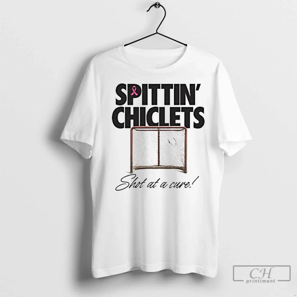 Premium Breast Cancer Awareness Spittin Chiclets Shot At A Cure New