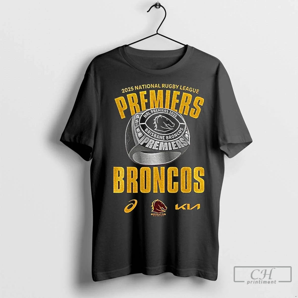 Premium Brisbane Broncos National Rugby League Premiership Champions 2025