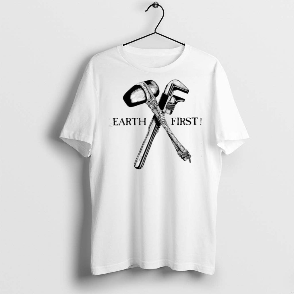 Premium Earth First Graphic T Shirts