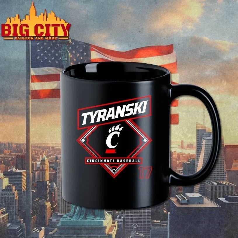 Ryan Tyranski Cincinnati Bearcats Baseball Unisex