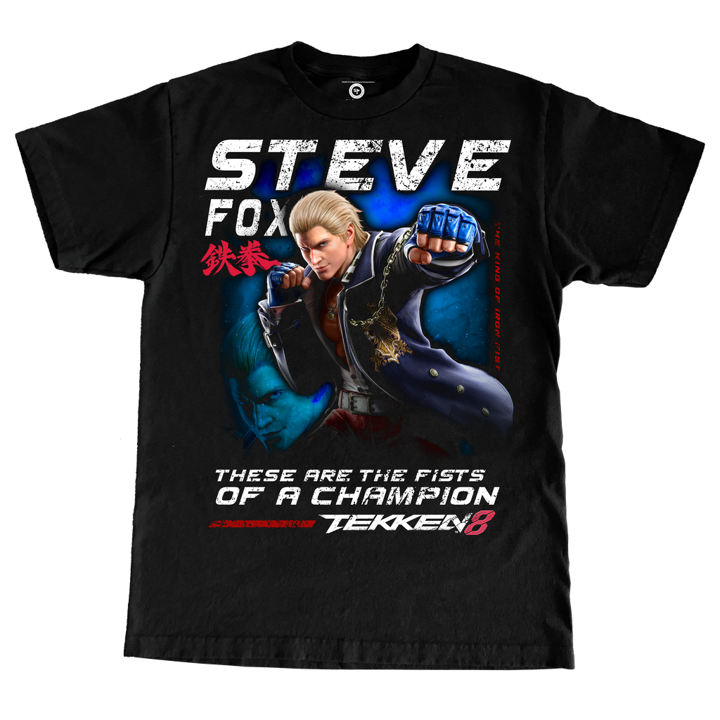 TEKKEN 8 STEVE FOX LARGE PRINT TSHIRT