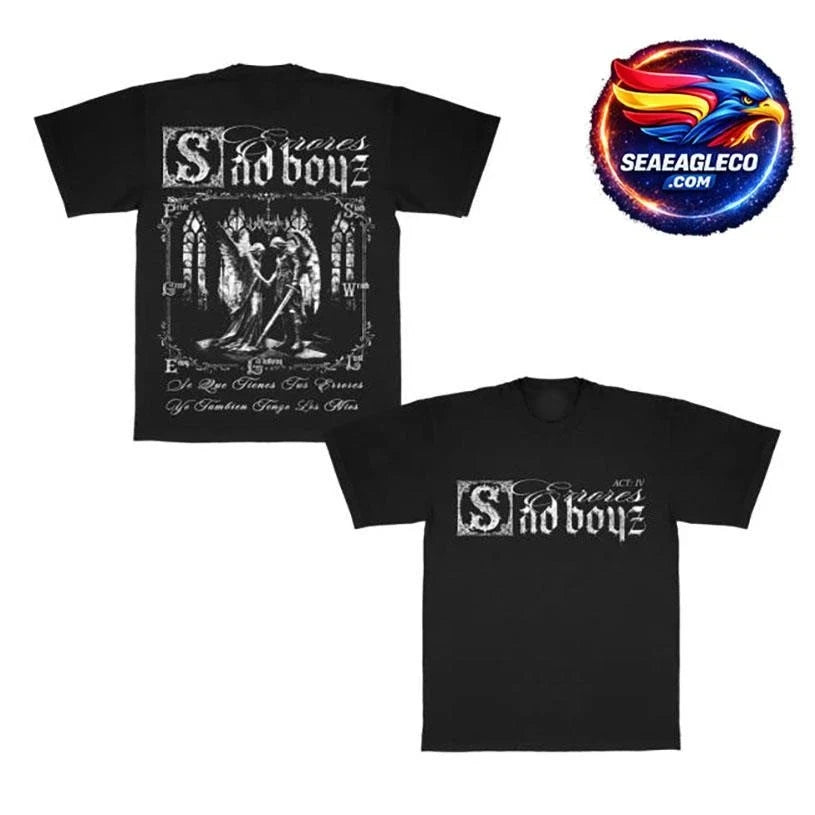 Sad Boyz Errores Iv Two Sided Shirt Unisex