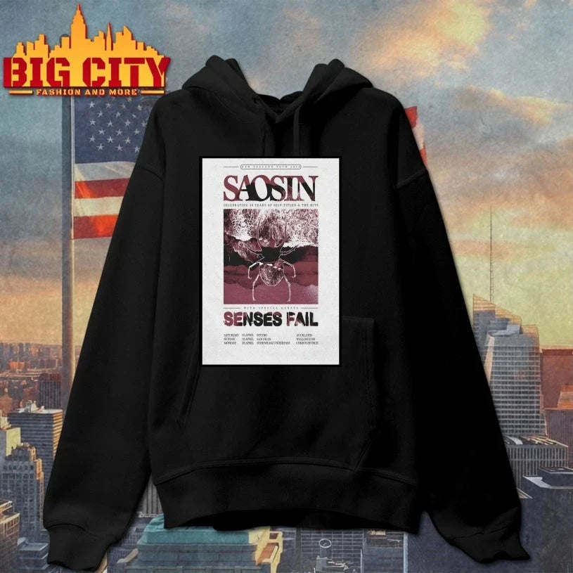Saosin 2026 New Zealand Tour Poster Unisex