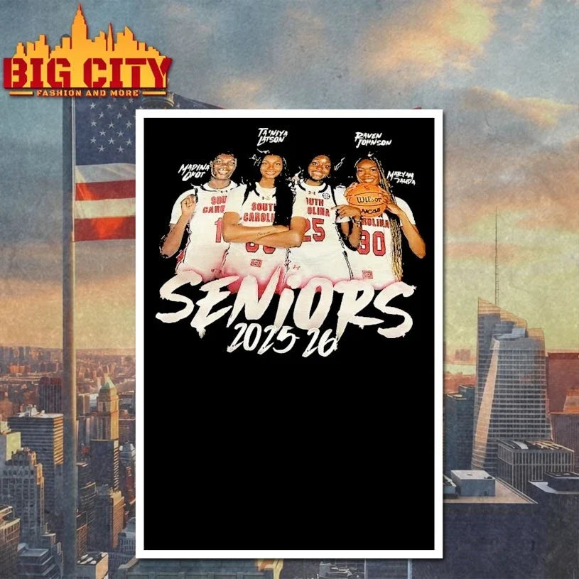Seniors 2025-2026 South Carolina Women’s Basketball Unisex