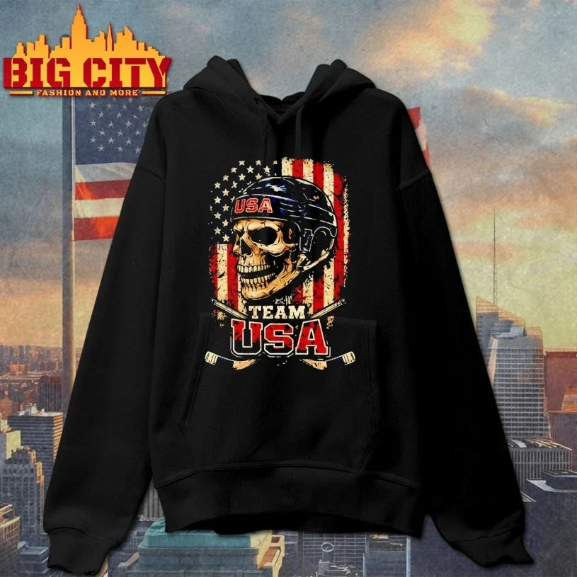 Skull Usa Hockey olympic 2026 Unisex