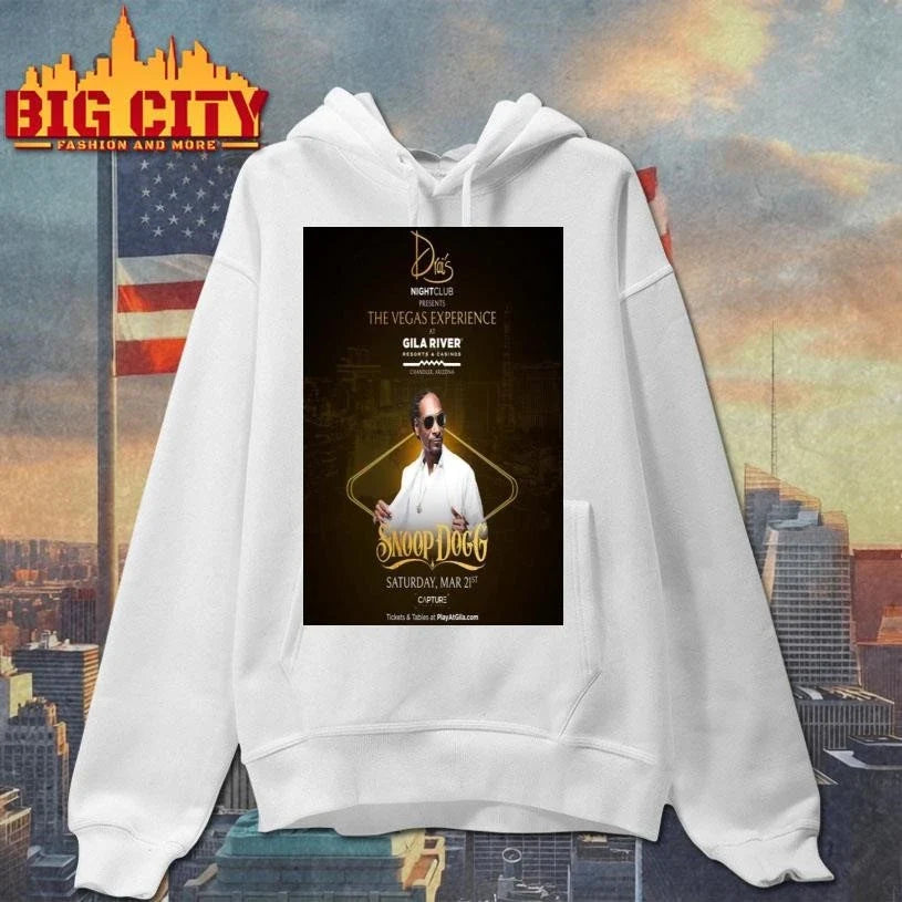 Snoop Dogg Mar 21 2026 Gila River Resorts Casinos Chandler AZ Tour Poster Shirt Unisex