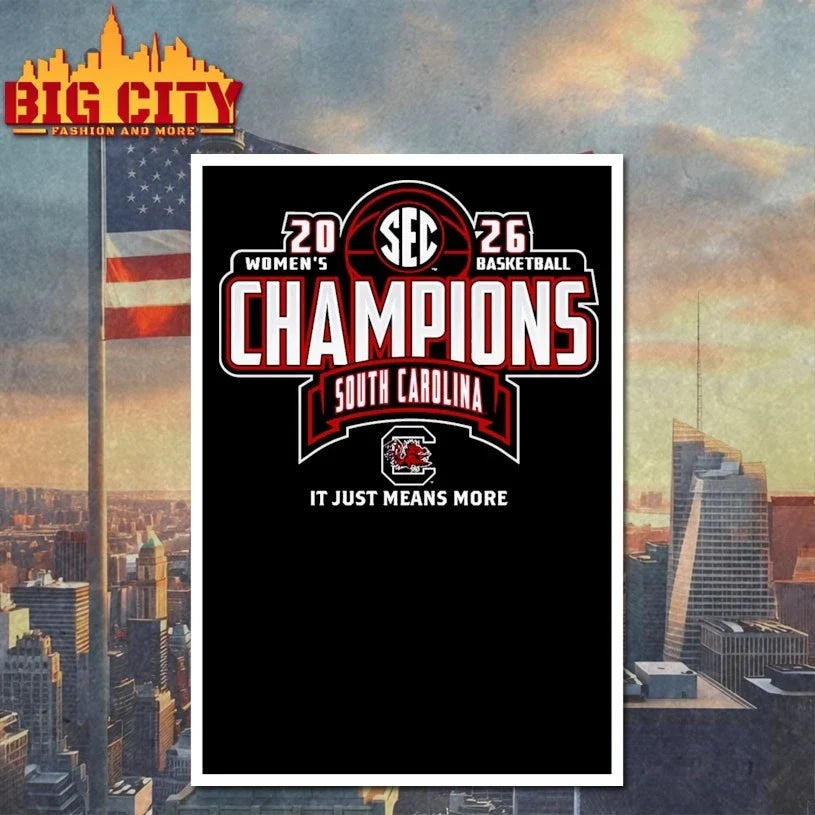 South Carolina 2026 SEC Women’s basketball It just means more Unisex