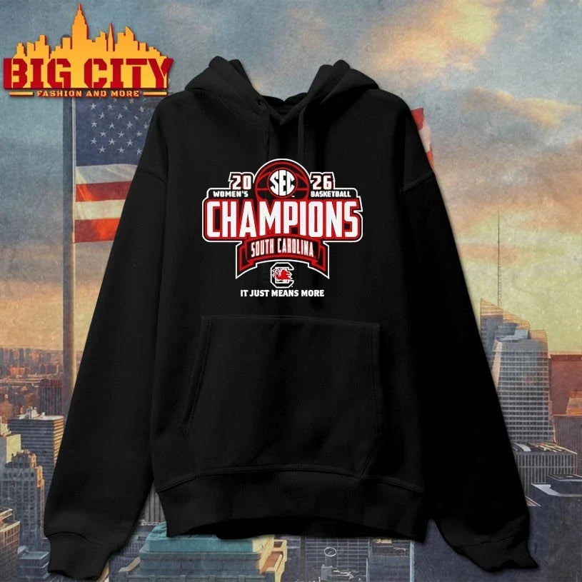 South Carolina Gamecocks 2026 SEC Women’s Basketball Regular Season Champions Unisex