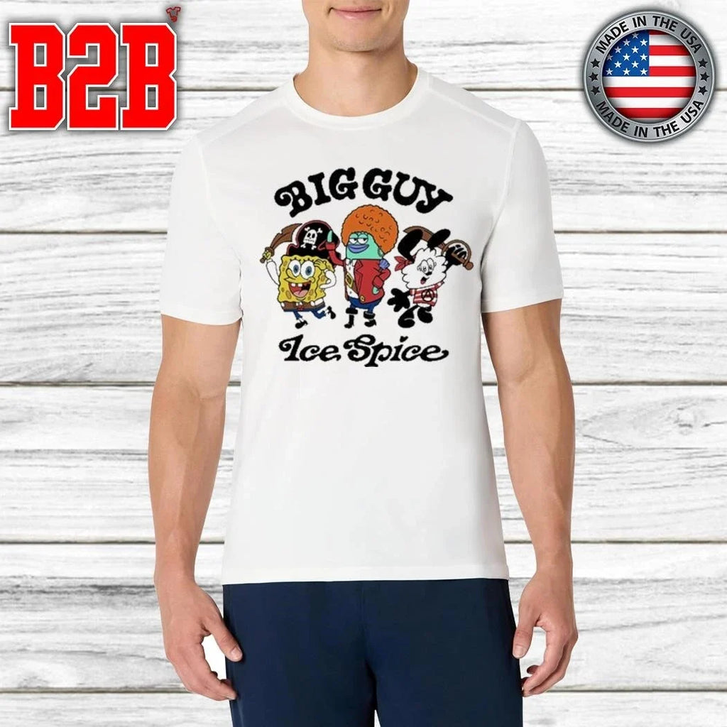Spongebob Big Guy Ice Spice Shirt Unisex