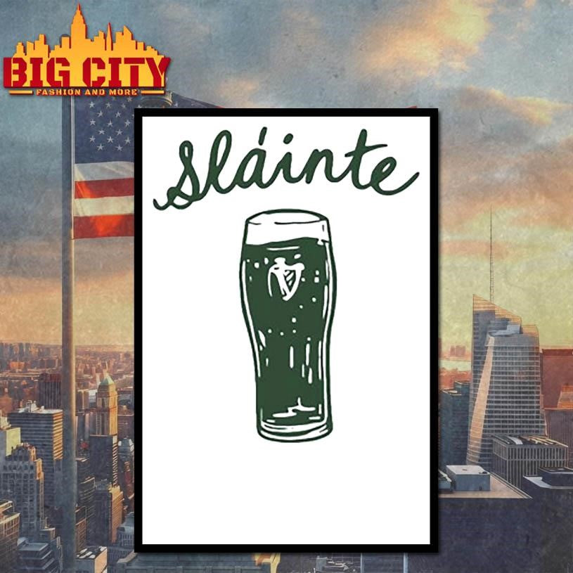 St patrick’s day sláinte shirt Unisex