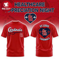 St. Louis Cardinals Healthcare Appreciation Night 2026 Celebrate Two Sided Shirt Unisex