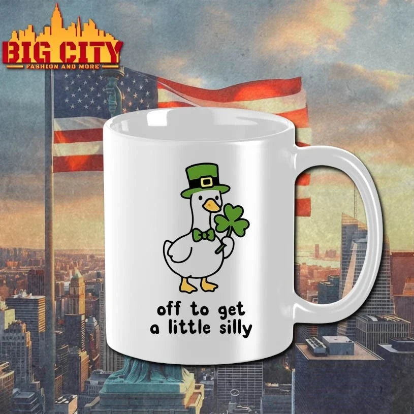 St. Patrick’s Day Goose Off To Get A Little Silly Unisex
