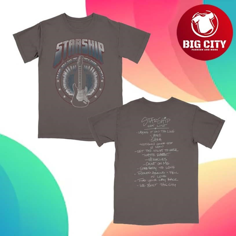 Starship Setlist 2026 Two Sided Shirt Unisex