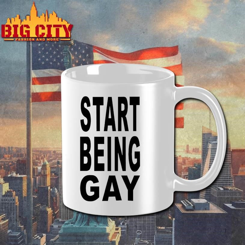 Start Being Gay Shirt Unisex
