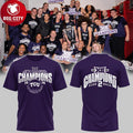 TCU Horned Frogs Basketball Big12 Champions 2026 Two Sided Shirt Unisex