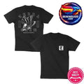Terry Crew Eagle Black Two Sided Shirt Unisex