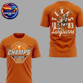 Texas Longhorns 2026 WBB SEC Tournament Champions Two Sided Shirt Unisex