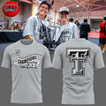 Texas Tech Red Raiders 2026 Women’ s Indoor Track &amp; Field Champions Two Sided Shirt Unisex