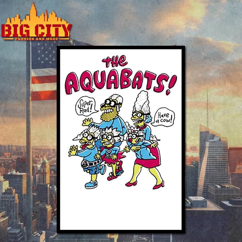 The Aquabats Happy Family Simpson Shirt Unisex