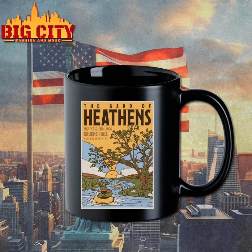 The Band Of Heathens New Braunfels TX 5.1-5.2.2026 Poster Unisex