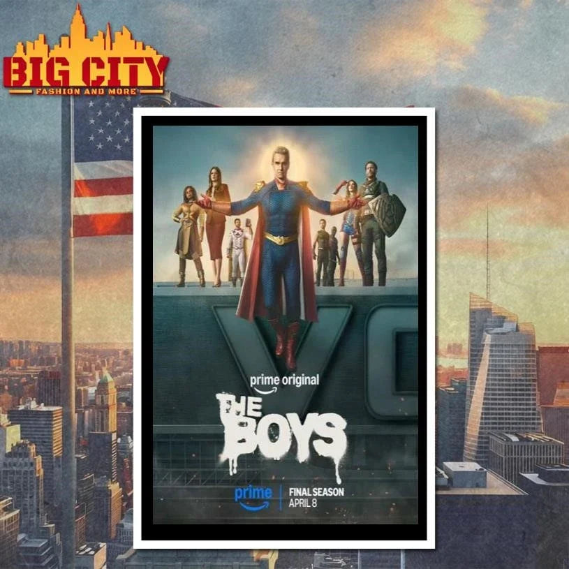 The Boys Season 5 Premiering April 8 Poster Shirt Unisex
