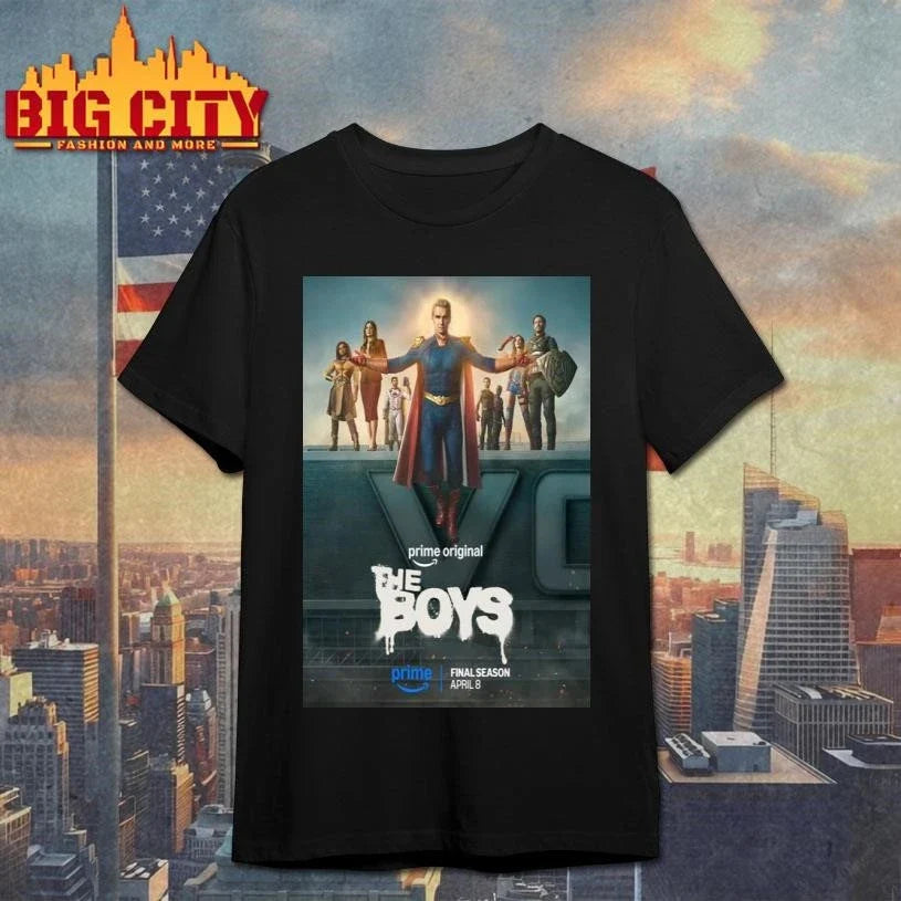 The Boys Season 5 Premiering April 8 Poster Shirt Unisex