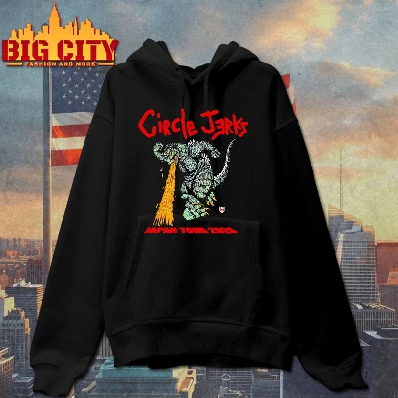 The Circle Jerks Japan Tour 2026 Godzilla Unisex