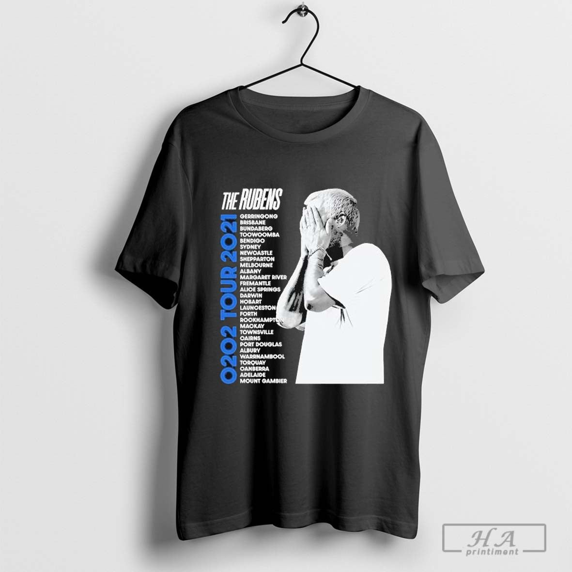 The Rubens 0202 Tour T Shirts
