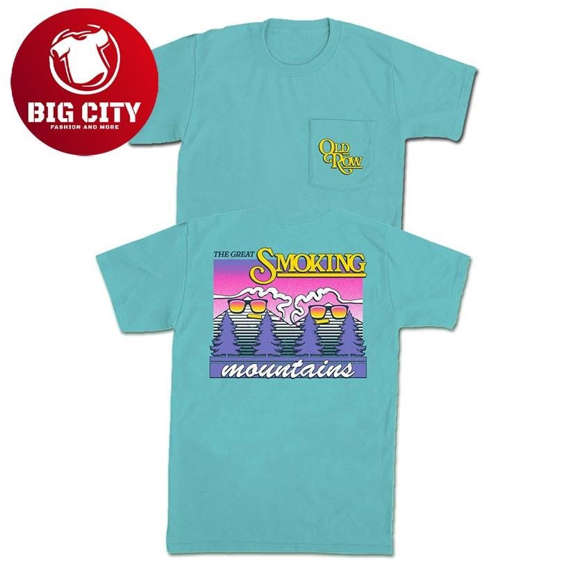 The Smoking Mountains Old Row Two Sided Shirt Unisex