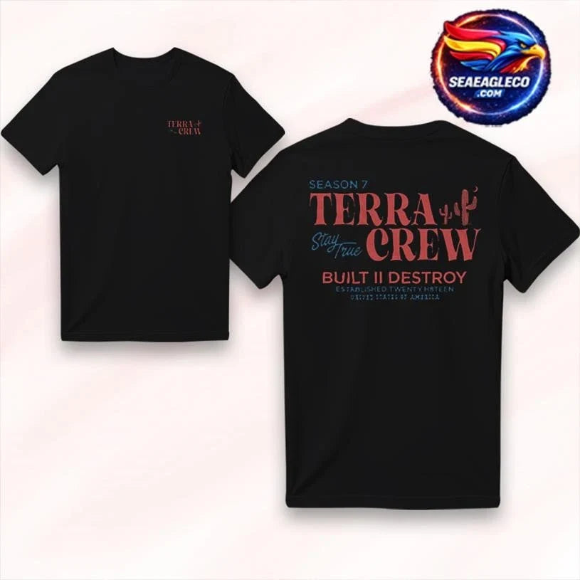The Terra Crew 2026 Two Sided Shirt Unisex