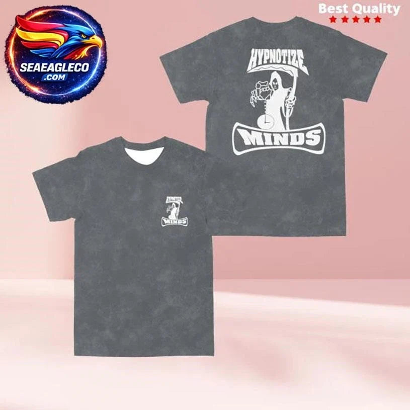 Three 6 Mafia Ch.1 Mineral Grey Two Sided Shirt Unisex