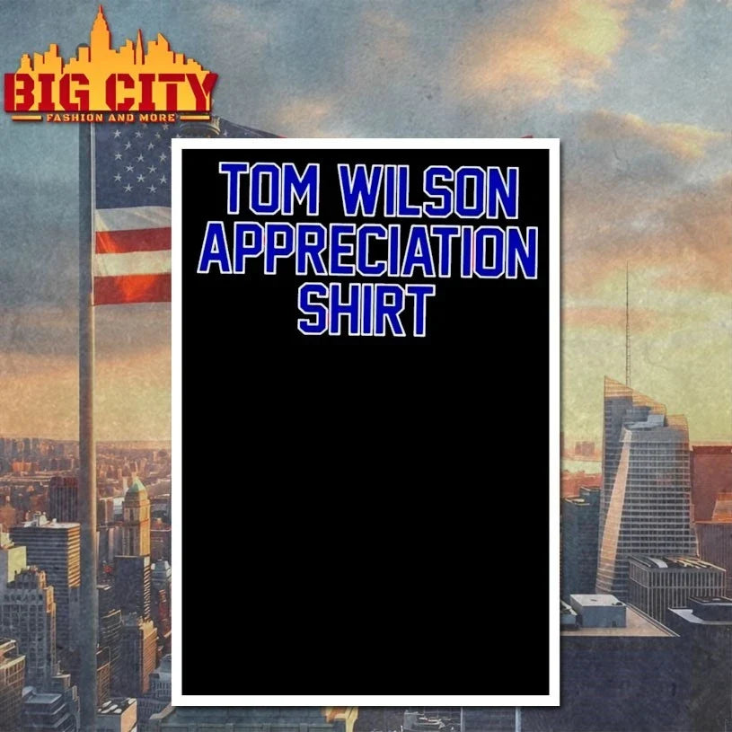Tom Wilson Appreciation Washington Hockey Shirt Unisex